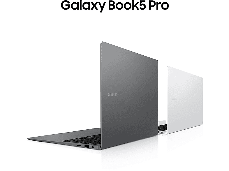 Portátil - Samsung Galaxy Book5 Pro Copilot+ PC, 14" WQXGA+ Táctil, Intel® EVO™ Edition Core™ Ultra 5 226V 40 TOPS, 16GB RAM, 1TB SSD, Arc™ GPU, W11H