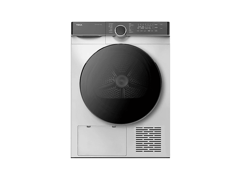 Secadora bomba de calor - Teka SHK 81030 WH, Eléctrico, 10 kg, 14 programas, Blanco
