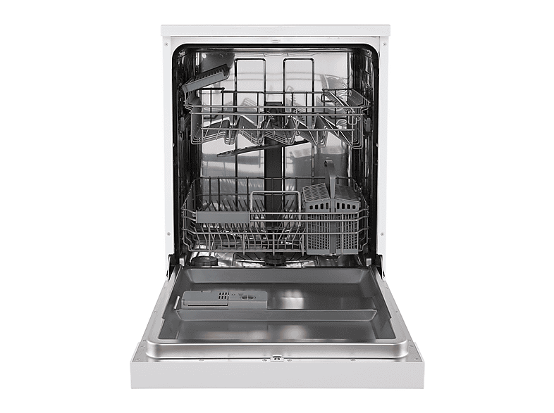 Lavavajillas - OK . ODW 6061-1 E FS W, 13 Servicios, 6 Programas, 59.9 cm Ancho, Control Electrónico, Blanco