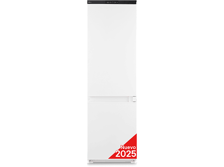 Frigorífico combi - LG GTFN256SER, No Frost, 177 cm, 233 l, Sin panelar