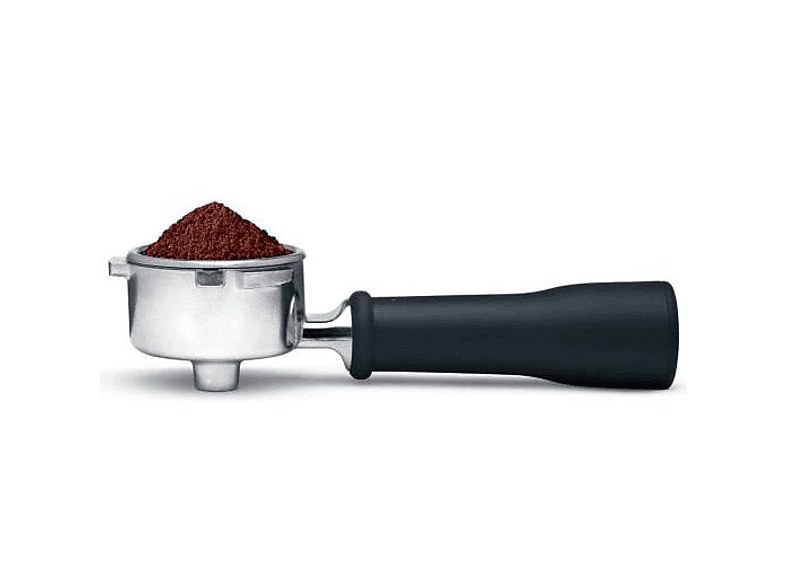 Cafetera express - Sage the Bambino®, 9 bar, 1600 W, 2 tazas, ThermoJet®, Microespumado Manual, Trufa negra