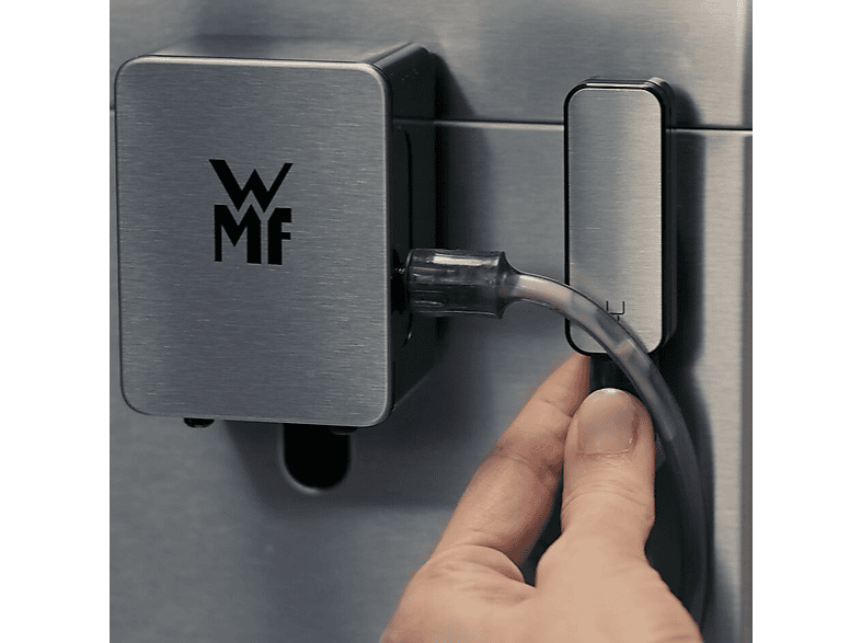 Cafetera superautomática - WMF Perfection 660, 15 bar, 1550 W, 2 Tazas, Pantalla Táctil de 3.5", Doble Thermoblock, Negro