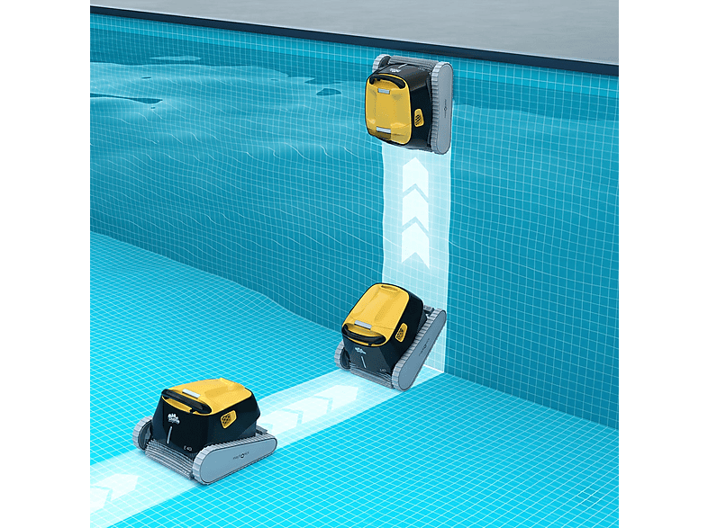 Robot limpiafondos - Dolphin E40i, Negro