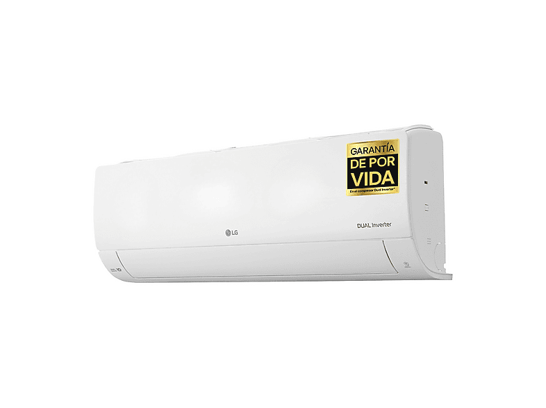 Aire acondicionado Split 1 x 1 - LG PLUSWF09X, 2150 fg/h, Gold Fin™, Tecnología Replace, Wi-Fi, Blanco