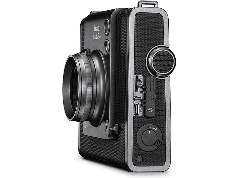 Cámara instantánea - Fujifilm Instax Wide Evo, 86 mm x 108 mm, Apertura F2.4, Flash, Temporizador, Negro