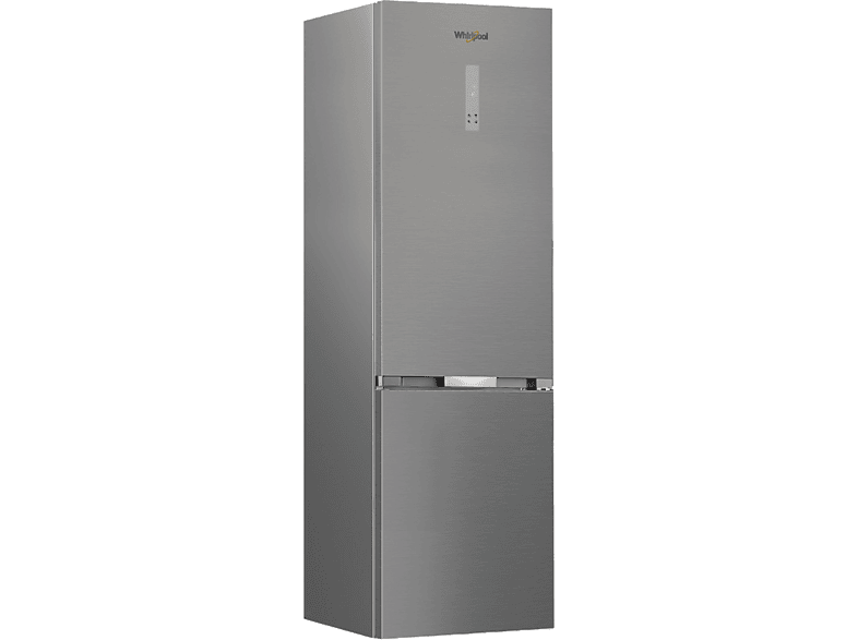 Frigorífico combi - Whirlpool WHK 26403 XP6E, Total No Frost, 203.5 cm, 355l, Perfect Fit, Pearl Inox