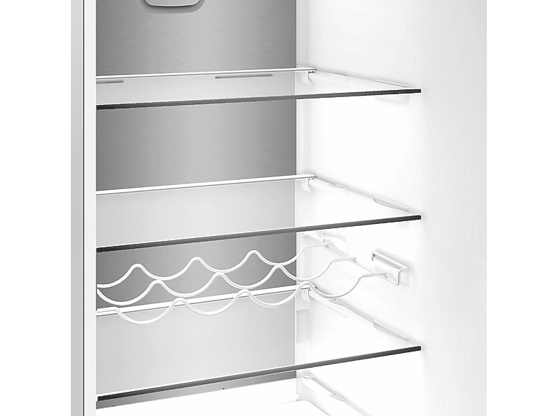 Frigorífico combi - Whirlpool WHK 26403 XP6E, Total No Frost, 203.5 cm, 355l, Perfect Fit, Pearl Inox