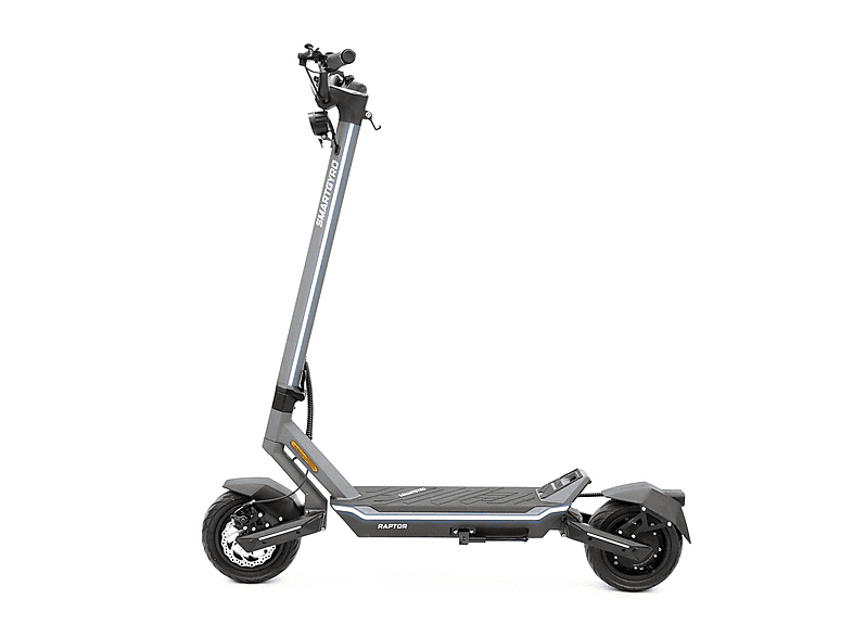 Patinete eléctrico - Smartgyro Raptor EVO, Tipo 1 / VPL, Potencia Nominal 1000W, Carga máx. 110 kg, 16000 mAh, 25 km/h, Azul