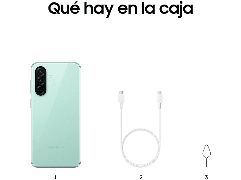 Móvil - Samsung Galaxy A26 5G, Menta, 256 GB, 8 GB RAM, 6.7" FHD+ Super AMOLED, Samsung Exynos 1380, 5000 mAh, Android 15