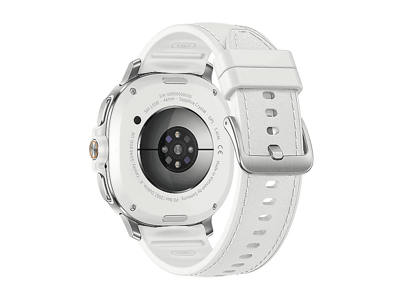 Smartwatch - Samsung SM-L500NZWAEUB, 46 mm, Blanco