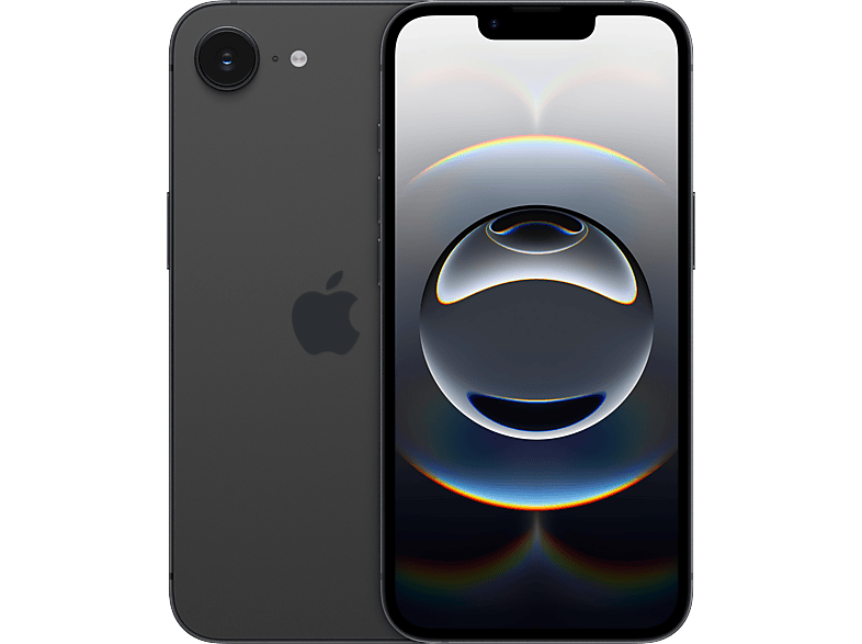 Smartphone - Apple iPhone 16e, Negro, 128 GB, 5G, 6.1 " OLED Super Retina XDR, Chip A18, iOS