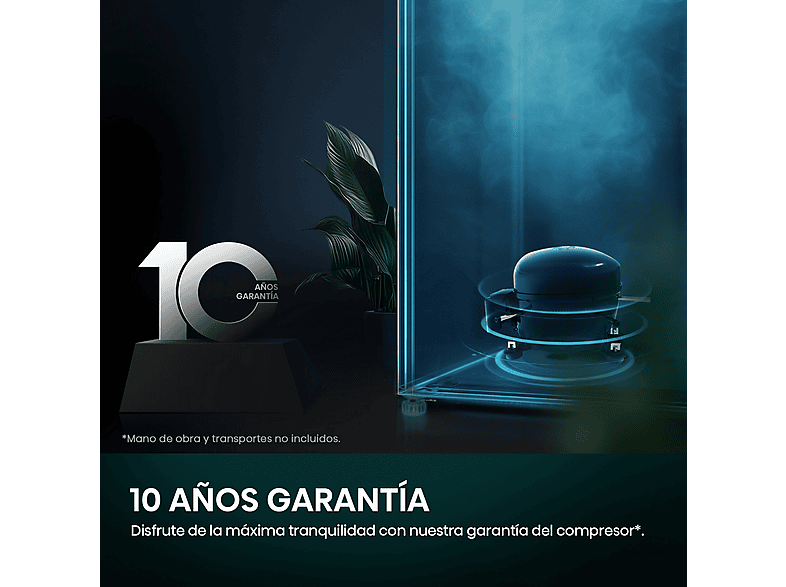 Congelador vertical - Hisense FT3K310SAIE, 312 l, 185.6 cm, Kitchen Fit, Wi Fi, Inox