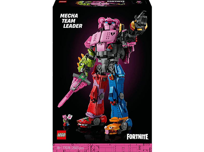 Juego de construcción - LEGO Fortnite® Líder del equipo meca Set de Construcción Para Adultos, Figura Coleccionable 77078, edad recomendada: 18 año(s)