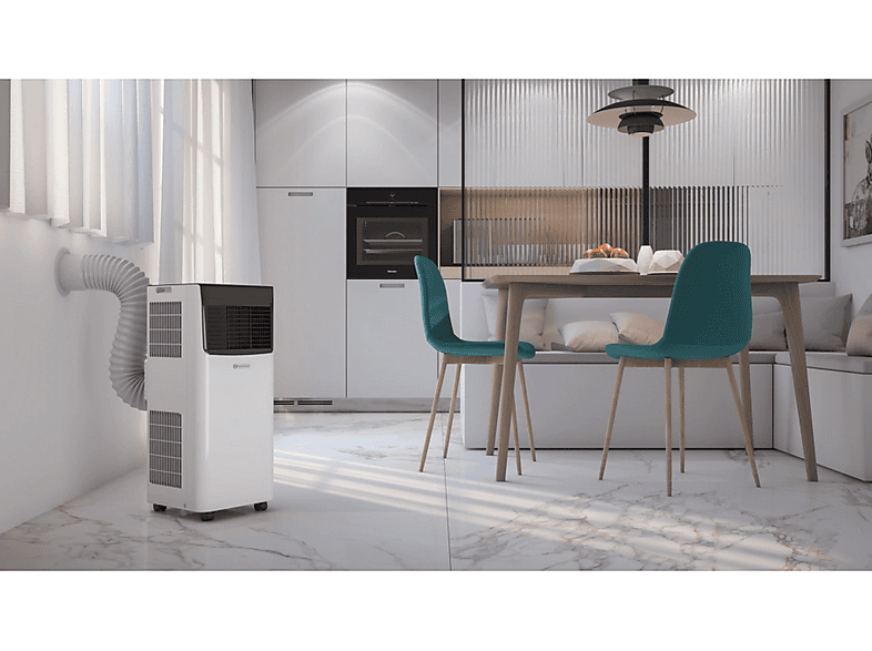 Aire acondicionado portátil - Olimpia-Splendid, Olimpia Splendid DOLCECLIMA COMPACT 10, 2500 fg/h, 20 m², 55dB(A), WiFi, Sleep Mode, Blanco