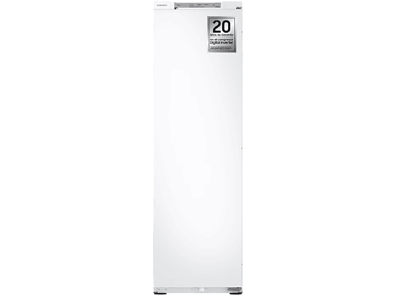 Congelador - Samsung, Congelador vertical integrable- Samsung BRZ22700EWW/EF, 218 l, 177.5 cm, No Frost, AI Energy Mode, Wifi,Blanco, Sin Panelar
