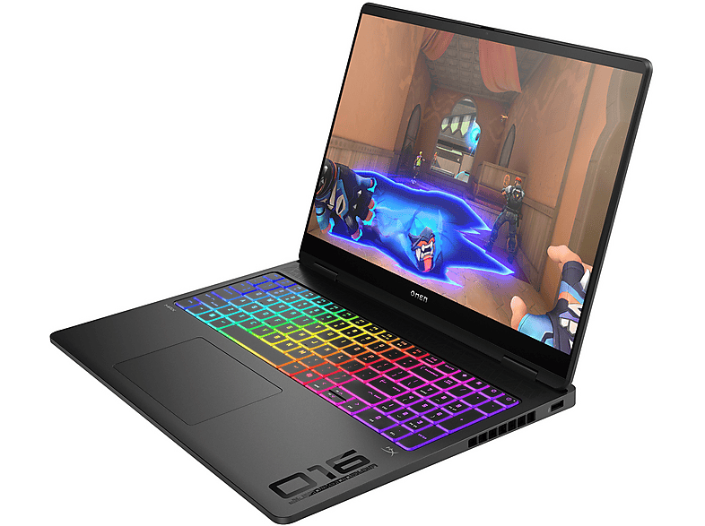 Portátil gaming - HP OMEN MAX 16-ak0004ns Copilot+ PC, 16" WQXGA, AMD Ryzen™AI 9 HX 375 55 TOPS, 32GB RAM, 1TB SSD, GeForce RTX™ 5080, W11 Home