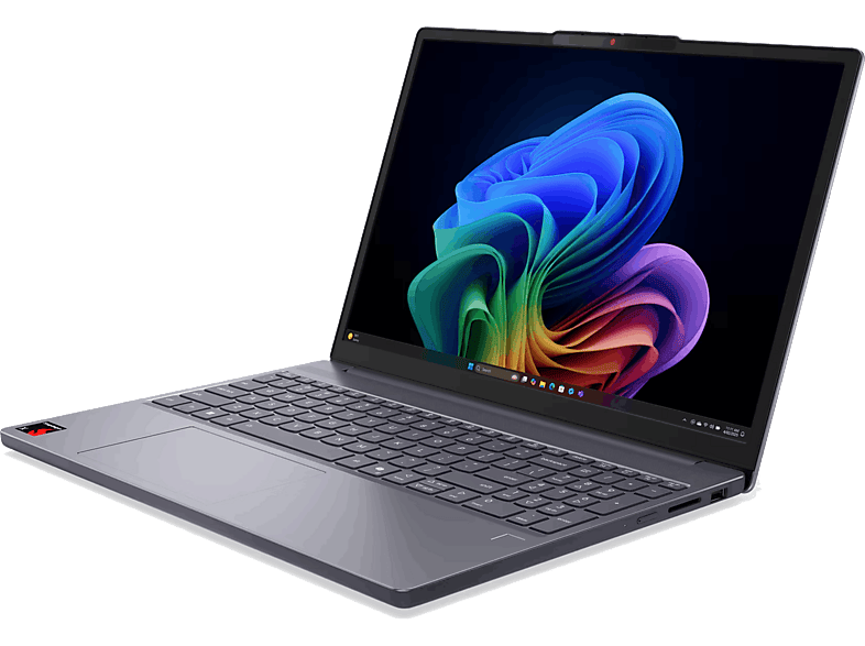 Portátil - Lenovo IdeaPad Slim 3 15Q8X10 Copilot+ PC, 15.1" WQXGA OLED, Snapdragon® X X1-26-100, 45 TOPS, 16GB RAM, 512GB SSD, Adreno™ Graphics, W11H