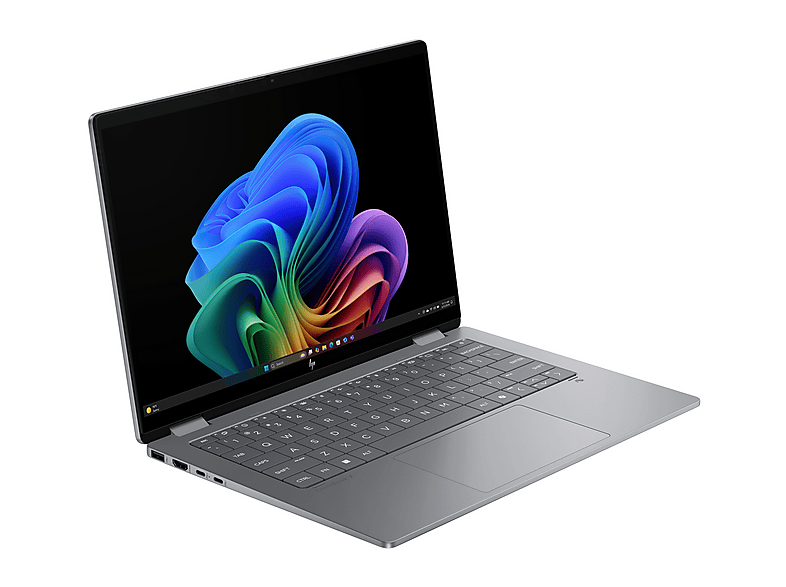 Convertible 2 en 1 - HP OmniBook X 14-fk0002ns Copilot+ PC, 50 TOPS, 3K, AMD Ryzen™ AI 7 350, 32GB RAM, 1TB SSD, AMD Radeon™ 860M, W11 H, Plata