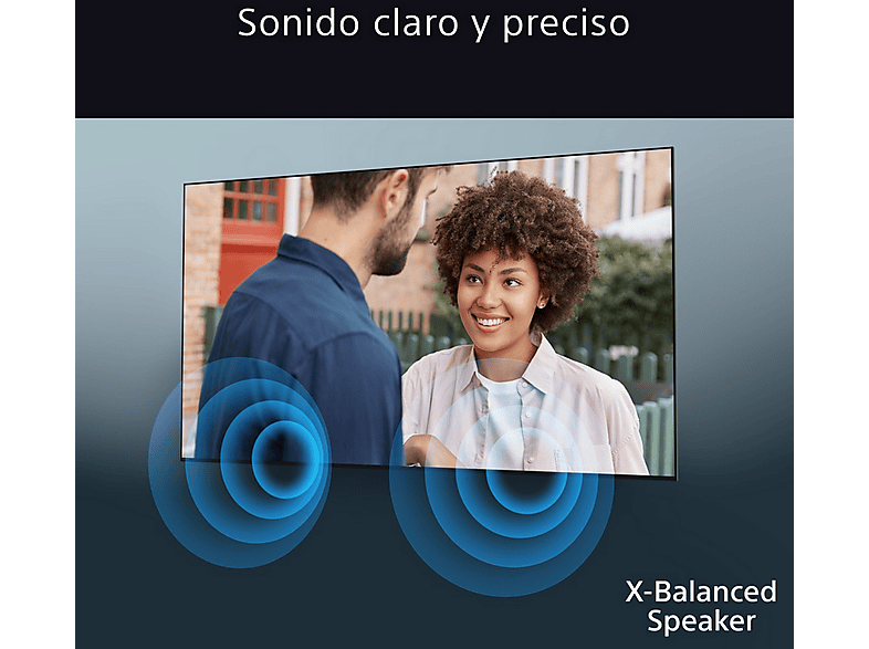 TV LED 50" - Sony Bravia 3, Direct LED, 4K HDR Processor X1 con IA, Smart TV (Google TV), TDT HD, DVB-T2, Dolby Atmos/Vision, Chromecast, Eco, 50S35