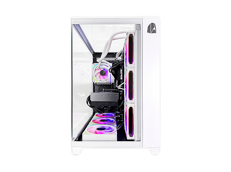 PC Gaming - Nitropc Extremo, Intel Core i9-12900KF (16 núcleos, 24 hilos | 2,40 GHz hasta 5,20 GHz), 32 GB RAM, 2 TB SSD, GeForce RTX™ 5070, Blanco