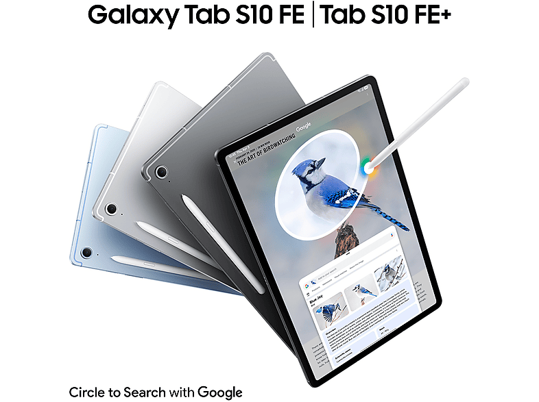 Tablet - Samsung Galaxy Tab S10 FE, LTE, 10.9" WUXGA+, 12 GB RAM, 256 GB, Gris, Con S Pen