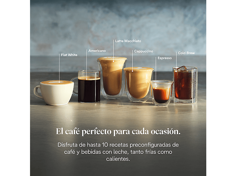 Cafetera express - De Longhi, De'Longhi La Specialista Touch EC9455.M, 1450W, 15 bar, 1.7 L, Molinillo integrado, Táctil, 4 Niveles de temperatura