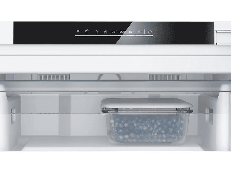 Congelador bajo encimera - Balay 3GUE033F, 85 l, 82 cm, Home Connect, No Frost, Sin panelar
