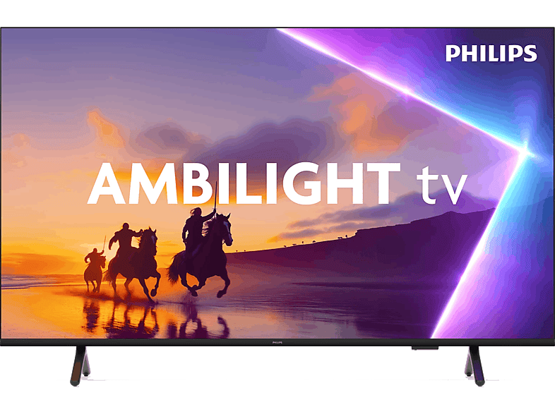 TV QLED 85" - Philips Ambilight 85PUS8510/12, UHD 4K, Titan OS, Smart TV, Pixel Precise Ultra HD, Dolby Atmos, Negro mate