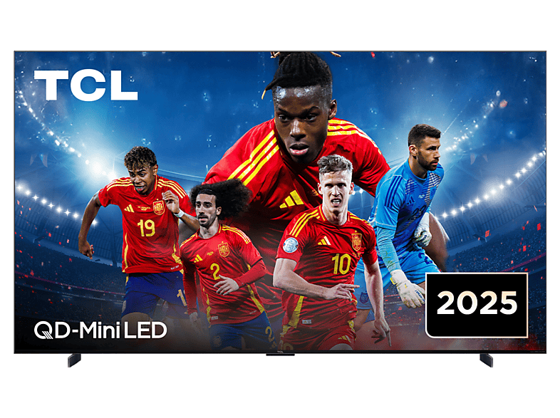 TV QD-Mini LED 98" - TCL 98C7K, 4K HDR Premium 3000nits, FALD, Smart TV con Google TV, Dolby Vision IQ·Atmos, 144Hz