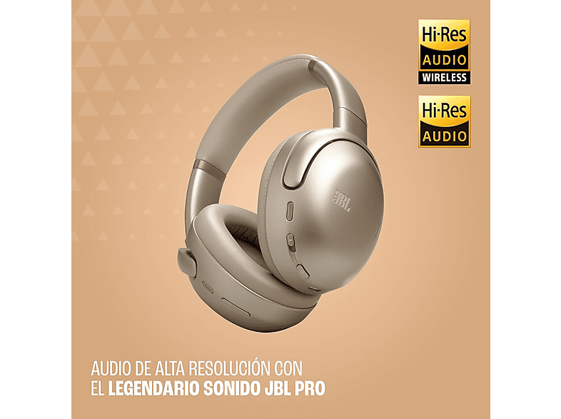 Auriculares inalámbricos - JBL Tour One M3, Circumaurales, Bluetooth, 70h Autonomía, 8 Micrófonos, Negro