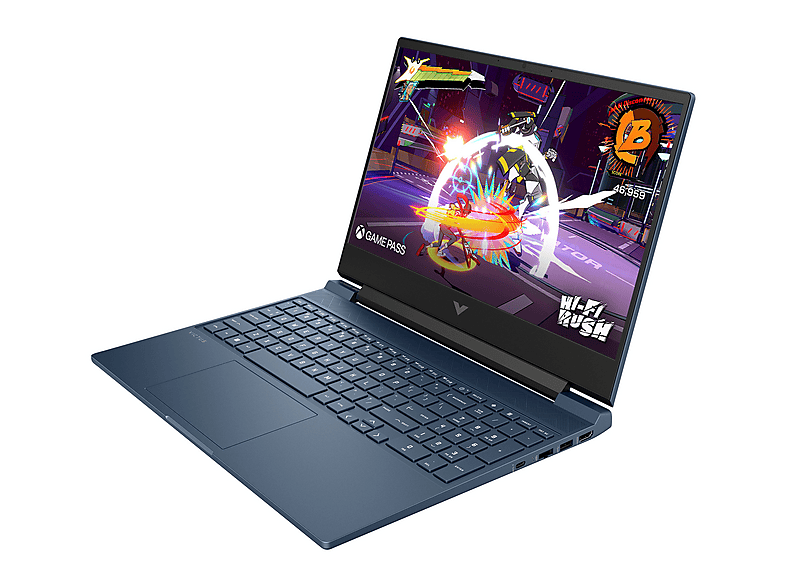 Portátil gaming - HP Victus 15-fa2027ns, 15.6" Full HD, Intel® Core™ 7 240H, 16GB RAM, 1TB SSD, RTX™ 5060, Sin sistema operativo, Azul