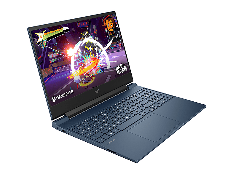 Portátil gaming - HP Victus 15-fa2027ns, 15.6" Full HD, Intel® Core™ 7 240H, 16GB RAM, 1TB SSD, RTX™ 5060, Sin sistema operativo, Azul