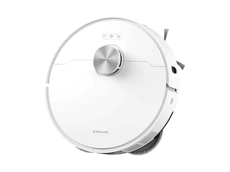 Robot friegasuelos - Dreame L10s Ultra Gen 2, 75W, Base autovaciado, 300 ml Depósito de polvo, Succión 10000 Pa, Blanco