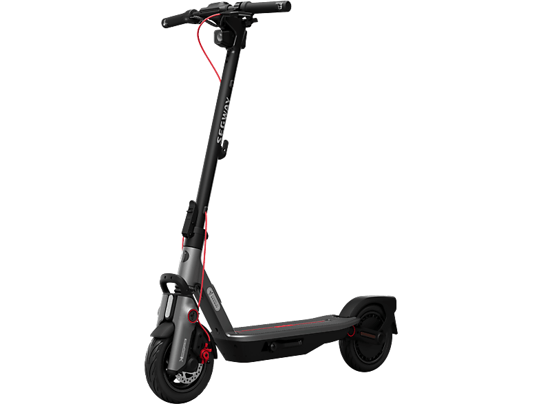 Patinete eléctrico - Segway Ninebot F3 E, Tipo 1 / VPL, Potencia Nominal 450W, Carga máx. 120 kg, 10200 mAh, 25 km/h, 70 km auto., Gris y Negro