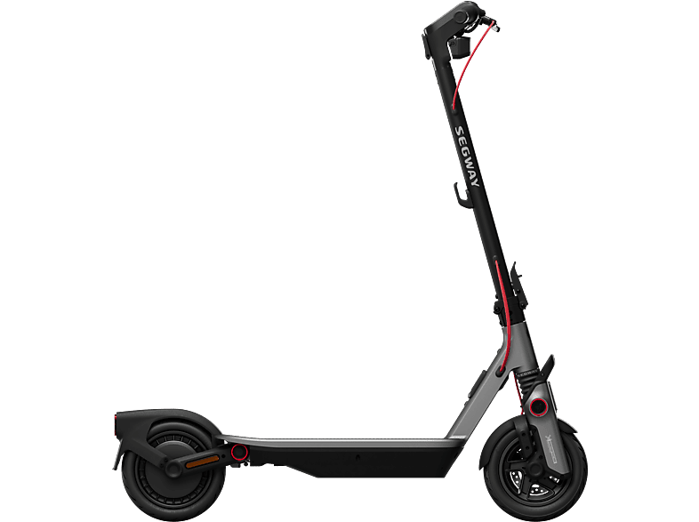 Patinete eléctrico - Segway Ninebot F3 E, Tipo 1 / VPL, Potencia Nominal 450W, Carga máx. 120 kg, 10200 mAh, 25 km/h, 70 km auto., Gris y Negro