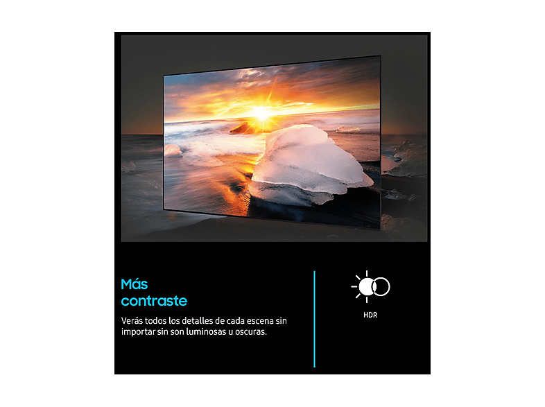 TV LED 32" - Samsung TU32H5005FKXXC, HD, Hyper Real, Smart TV, Negro