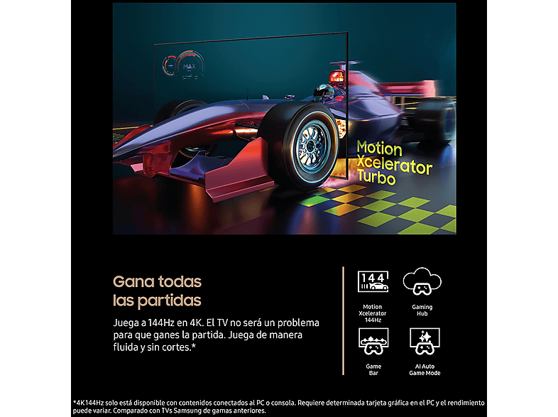 TV OLED 55" - Samsung TQ55S90FAEXXC, OLED 4K, NQ4 AI Gen3 Processor, Smart TV full AI, Wifi, Negro grafito