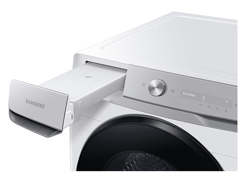 Secadora bomba de calor - Samsung Bespoke AI DV16DG8600BWU3, 16 Kg, 21 programas, AI Dry, Clase C, Blanco