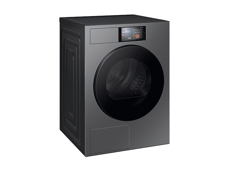 Secadora - Samsung, Secadora bomba de calor -Samsung DV90F09F4SU3, 9 kg, 19 programas, OptimalDry A, Grafito
