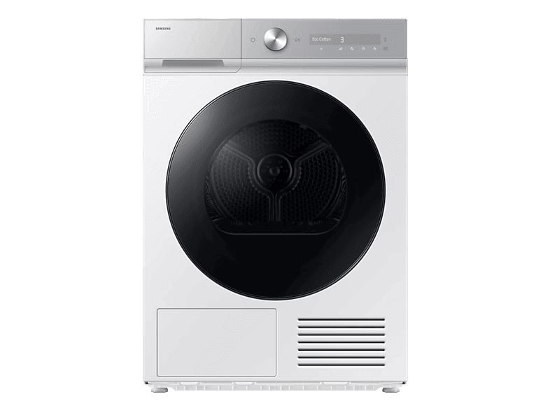 Secadora bomba de calor - Samsung Bespoke AI DV90DB8845GHU3, 9 Kg, 19 programas, OptimalDry A, Blanco