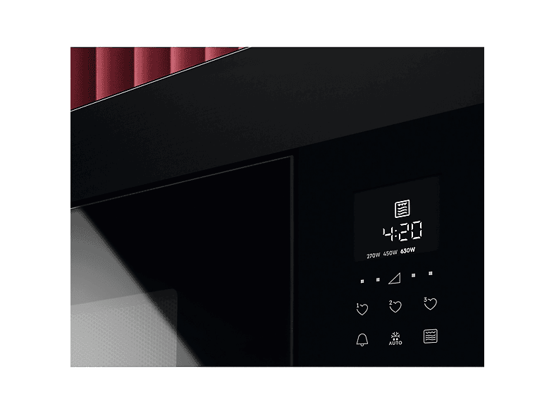 Microondas integrable - AEG OMB6G261TT, 5 potencia, Negro