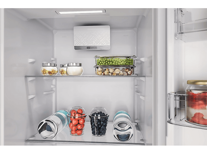 Frigorífico una puerta integrable - Whirlpool WHSD18A013C1, Altura 177 cm, Capacidad 306 l, Tecnología 6th sense, Inox