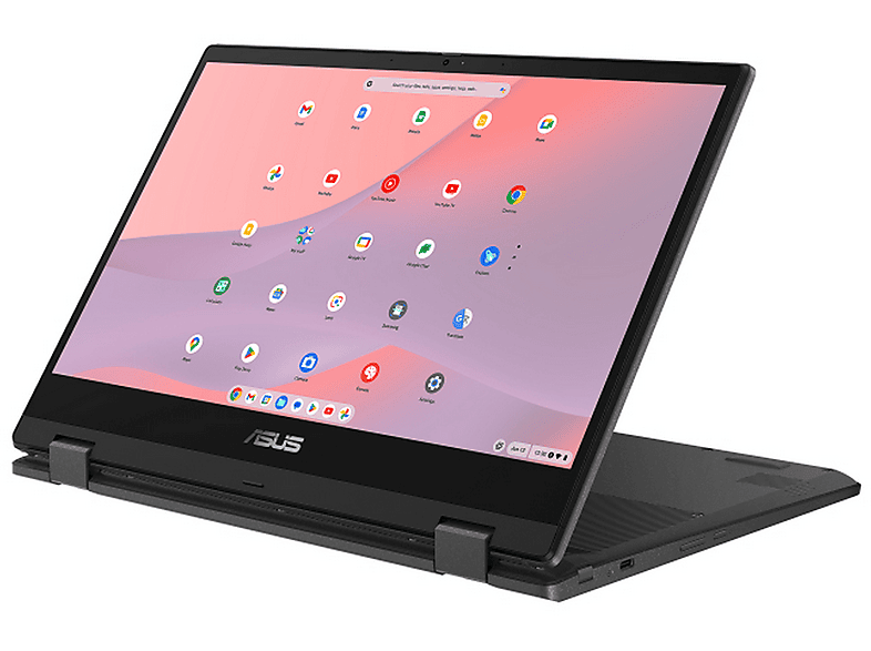 Portátil - ASUS Chromebook Flip CL1402FM2A-EC0192, 14" FHD, MediaTek Kompanio 520, 8GB RAM, 128GB eMMC, Mali-G52, Google Chrome OS, Incl Pen