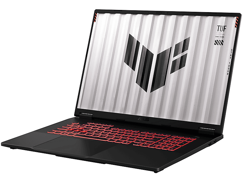 Portátil gaming - ASUS TUF Gaming FA808UP-S8005, 18" WUXGA, AMD Ryzen™ 7 260, 32GB RAM, 1TB SSD, GeForce RTX™ 5070, Sin sistema operativo