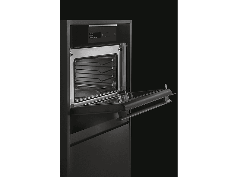 Microondas integrable - Haier I-Message Compact Series 4 HWO45NB4B0B1, 5 potencia, 34 l, Negro