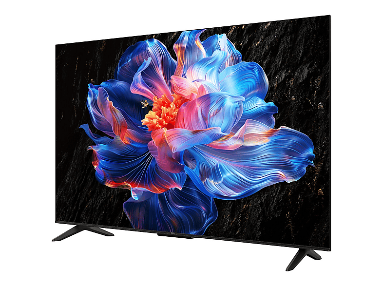 TV LED 50" - TCL 50P6K, UHD 4K, TCL AiPQ Processor, Smart TV, Google TV, DVB-T2 (H.265), HDR, Metálico