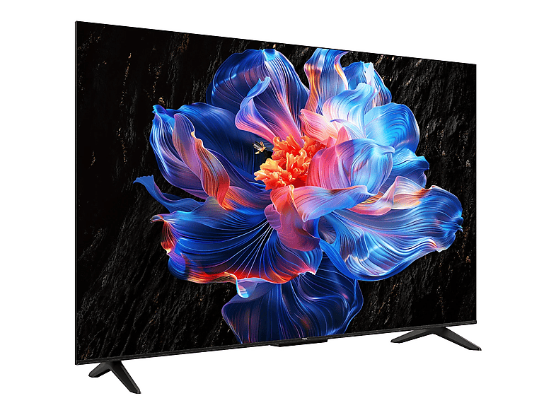 TV LED 50" - TCL 50P6K, UHD 4K, TCL AiPQ Processor, Smart TV, Google TV, DVB-T2 (H.265), HDR, Metálico