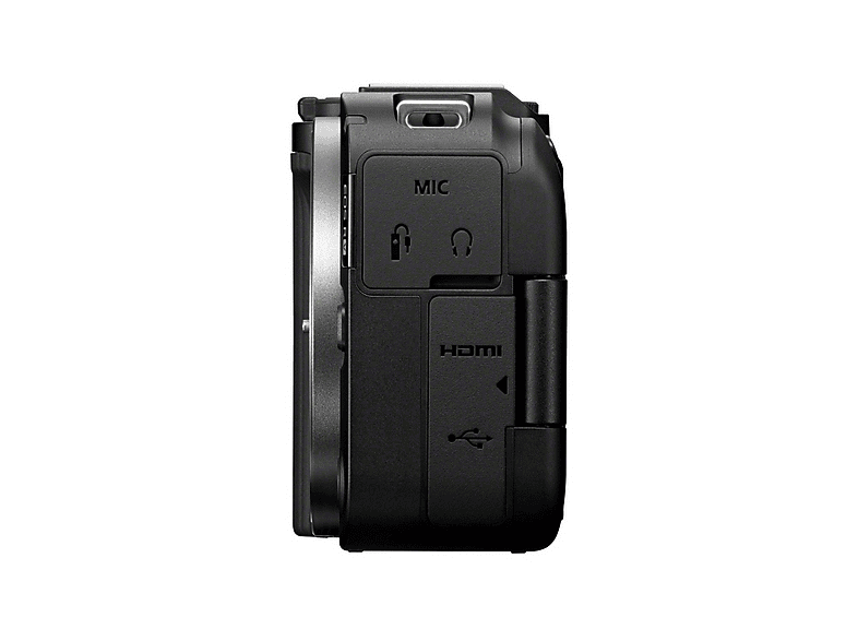 Cámara EVIL - Canon EOS R50 V, 24.2 megapixel, Pantalla táctil LCD TFT en color 7.5 cm, Wi-Fi, 4K a 60p, Dual Pixel CMOS Auto Focus, Negro
