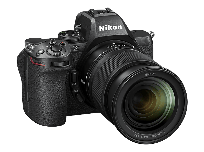 Cámara EVIL - Nikon Z5II C/24-50mm Kit + eBook+ Cursos+ 5 años de garantía, 24.5 megapixel, Sensor CMOS de 35,9 × 23,9 mm, Wi-Fi, Negro
