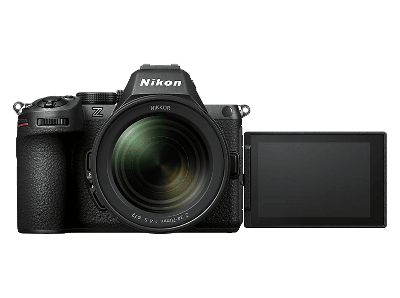 Cámara EVIL - Nikon Z5II C/24-50mm Kit + eBook+ Cursos+ 5 años de garantía, 24.5 megapixel, Sensor CMOS de 35,9 × 23,9 mm, Wi-Fi, Negro